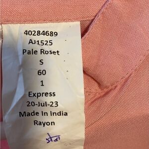 Maxi/Tall Soft Pink Rayon Dress